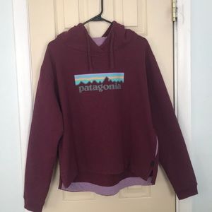 Maroon Patagonia Heavyweight Sweatshirt